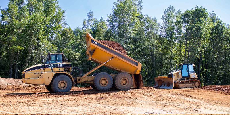 Grading, Lexington, NC